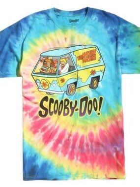 VTG Childs XS Scooby Doo Mystery Machine
Tie Dye TShirt Shaggy Fred Daphne
Velma
